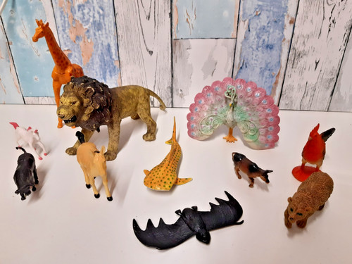 Toy animal bundle figures - toy,