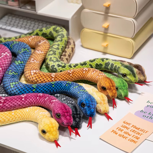 Plush snake soft toy - snake,