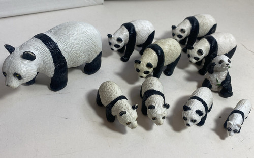 Plastic toy wild - wild, animals