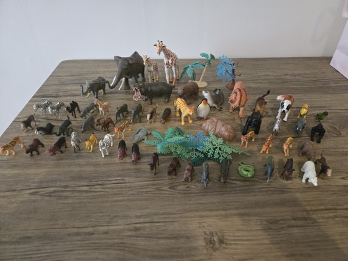 Bundle zoo animal plastic - zoo,