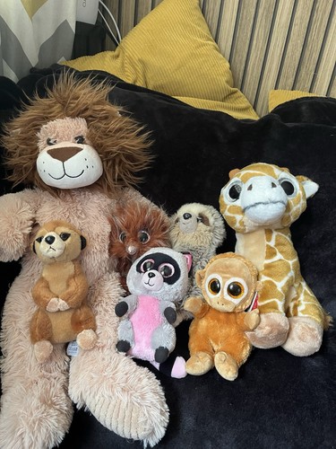 Zoo animal teddy bundle - bundle, plush