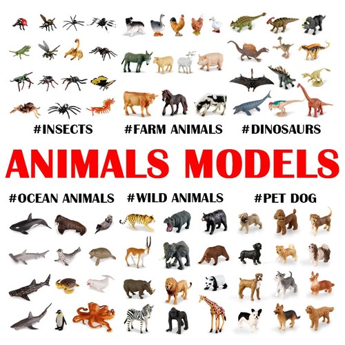 Realistic figures wild - realistic,