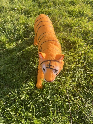 Soft rubber tiger toy for - rubber, kids