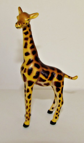 Giraffe plastic animal - plastic, figure