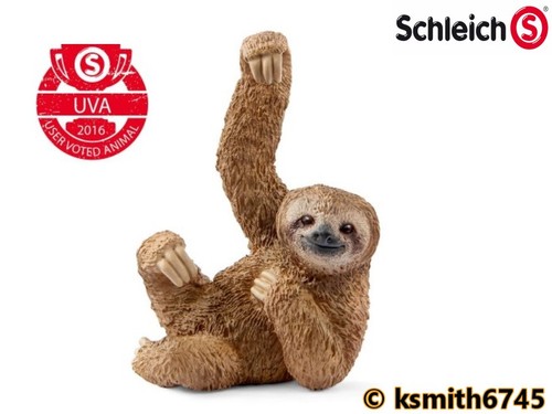 Schleich sloth plastic toy - plastic,