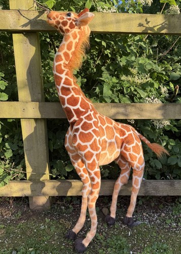 Plush giraffe with - plush,