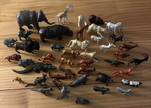 Collection vintage zoo animal - vintage,