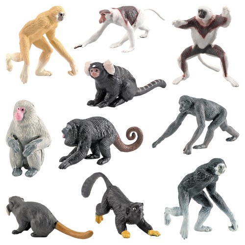 10pcs plastic wild zoo - 10pcs,