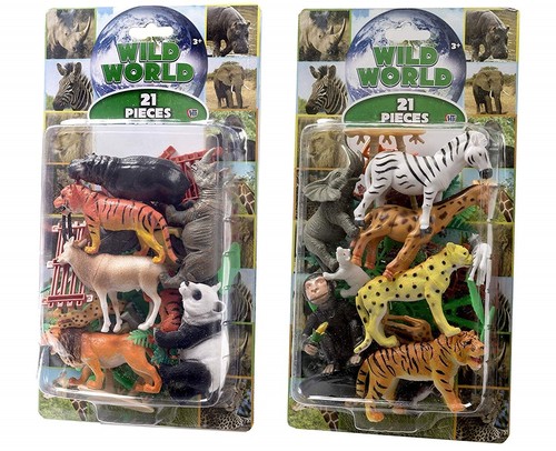 Wild world pack assorted - 21,