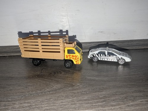 Jungle zoo toy truck and - zoo,