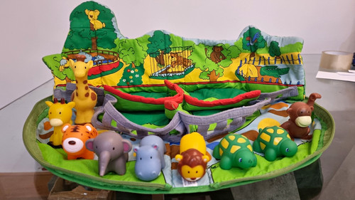 Zoo soft activity play - mat, set