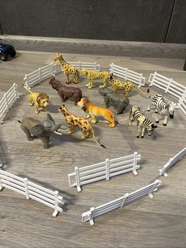 Zoo animals model figures - zoo, 11
