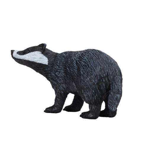 Badger toy wild zoo animals - badger,