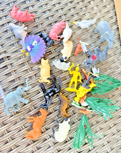 Mixed lot plastic animal - lot,
