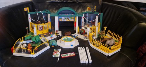 Vintage playmobil family - , zoo