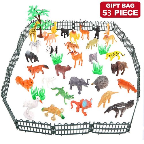 Pieces zoo animals playset - pieces,