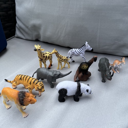 Zoo animal plastic - 10, toys